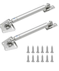 2 Pack 100N/22LBS Drop Down Gas Struts with screws for downward flap lid support