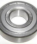 Dry S608ZZ Stainless Steel Shielded Ball Bearing 8x22x7mm front view, showing metal shields and corrosion-resistant material.