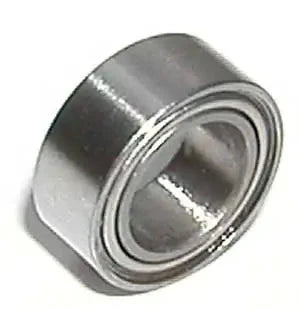 Dry S608ZZ Stainless Steel Shielded Ball Bearing 8x22x7mm close-up view showing double shields