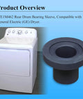 Dryer and WE1M462 Rear Drum Bearing Sleeve for GE Hotpoint Whirlpool Kenmore Dryers, 2 Pack Repair Kit Replacement Parts