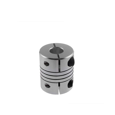 Close-up of DSG16H coupling for 2Pcs HGR20 200mm Linear Rail and 1Pcs RM1605 250mm Ballscrew Kit, used in DIY CNC projects.