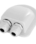 IP68 Waterproof Solar Cable Entry Gland With Dual Cable Entry Housing For Solar Panels On RV Caravan Marine Boat And Cabin