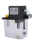 Dual Digital Display Automatic Oil Lubrication Pump For CNC Engraving Router Machines, 110V 2L Oiler With Visual Oil Level Gauge