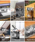 High Airflow 240mm Computer Fan Kit With Dual 120mm Fans for multiple applications including laser engraver, laptop dock, shed, and attic.