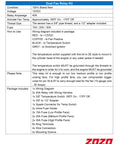 Specifications sheet for Dual Electric Fan Relay Kit For Radiator Cooling With Thermostat, Temperature Sensor, Plug And Play Wiring