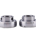 Set Of 2 1 Inch Insert Ball Bearings SB205-16 FHS205-16 AS205-100 YA100RRB, 52mm outer diameter, side view
