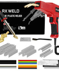 Two In One Plastic Welder Kit With 100W Welding Gun And Soldering Iron 110V 120V For Car Bumpers Cracks Kayaks And Plastic Toys