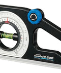 Dual-Scale Rotary Angle Meter with Magnetic Base delivers quick, one-hand angle measurement for construction, plumbing, and civil work