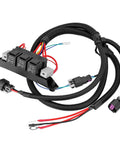 Dual Speed Electric Fan Control Wiring Harness Kit With Relay For GM Trucks And SUVs 1999 To 2007 Retrofit Stand Alone Fan Wire Fits 34 Inch Radiator Cores