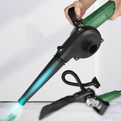 Dual Use Angle Grinder To Blower Adapter Kit Converts Your Grinder Into A Blower Vacuum For Dust Free Workshop And Outdoor Cleanup