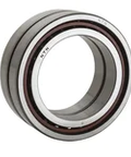 Ultra high speed duplex angular contact ball bearings in back to back arrangement offer precise high load capacity with low vibration