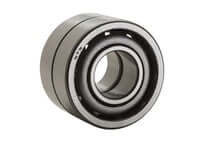 High precision duplex angular contact ball bearing in a face to face arrangement for industrial machinery.
