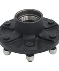Durable 6-Lug 5.5 Inch Trailer Hub Kit For 3500 Lb Square 84 Spindle With Bearings And Seals RV Camper Trailer Replacement Hub