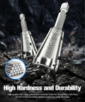 2026 Upgrade Wire Twister Tool For Drill in 40Cr Steel, galvanized nut twister close-up with 6mm hex shank for 9-22 AWG cables