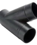 Dust Connection 2-1/2 Inch ABS Y Fitting For Dust Collection System With Hose Connections For Shop Vacuums Rugged ABS Plastic Fits Common Hoses