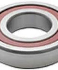 Front view of MRC 316RDM BKE Dynamometer Bearing, Single Row Open Cage Phenolic, 80 Millimeter ID X 170 Millimeter OD X 39 Millimeter Wide