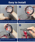 Step-by-step guide installing Dyson Dust Bin Lid Replacement for V7 V8 SV10 SV11 Vacuum Cleaner
