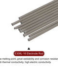 E308L-16 Stainless Steel Welding Rods One Sixteenth Inch By Ten Inch Point Fifteen Pound Pack Of Ten Electrodes for corrosion-resistant welding