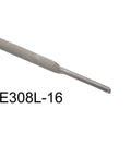 E308L-16 Stainless Steel Welding Rods One Sixteenth Inch By Ten Inch Point Fifteen Pound Pack Of Ten Electrodes shown close-up