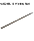 E308L-16 Stainless Steel Welding Rods One Sixteenth Inch By Ten Inch Point Fifteen Pound Pack Of Ten Electrodes for stainless and galvanized steel