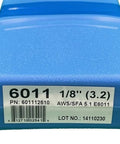 All Position E6011 Welding Rod One Eighth Inch Electrodes Five Pound Box For Deep Penetration On Mild Steel With Arc Stability