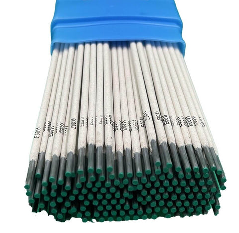 All Position E6011 Welding Rod One Eighth Inch Electrodes Five Pound Box For Deep Penetration On Mild Steel With Arc Stability