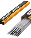 E6013 3/32 Inch Carbon Steel Welding Rods for Stick Welding AC DC Electrodes shown in open box of 20 pieces