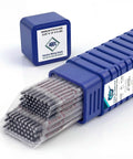 Pro Grade E7018 Low Hydrogen Welding Rod For Carbon Steel 3 32nd Inch Diameter 5 Lb Pack SMAW Stick Electrode in blue packaging