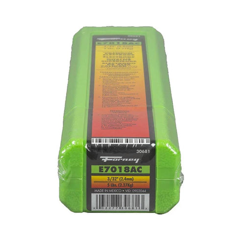 Packaging of All Position E7018AC Welding Rod Three Thirty Second Inch One Pound Pack For Easy Use In AC And DC