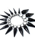 Black tapers and tunnels from Essential 32 Piece 00G Ear Stretching Kit With Surgical Steel Tapers Tunnels And Acrylic Plugs For 1 Inch Gauge
