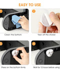 Steps to install Self Adhesive Caster Wheels 8 Pack Small Furniture Sliders And Appliance Rollers with Swivel 360 Degrees