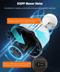 AC Blower Motor For Hyundai Accent Veloster Tucson Genesis Coupe And Kia Sportage Front Heater Fan Replacement 971111R000 700286