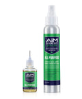 Eco Friendly Hedge Trimmer Oil For Blades 1 Oz Plus 4 Oz Spray And Cleaner For Tools Non Toxic Resin Solvent Made In The USA