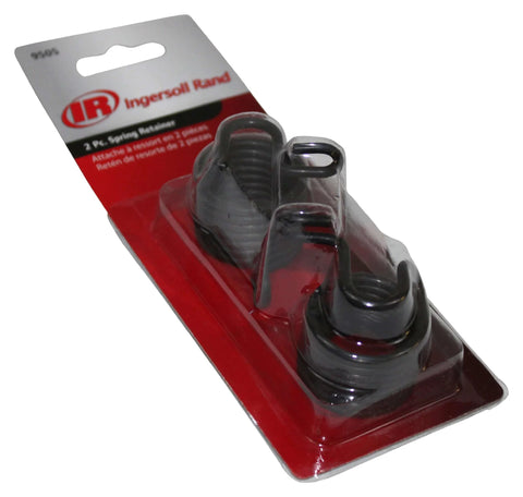 Edge Series Two Piece Spring Chisel Set in packaging for durability with air hammers in harsh environments, featuring hammer-spring retainers