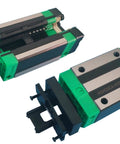 Egh15ca linear slider bearing, 2pcs egh15ca square bearing slider block + 2 sets ev15 self-lubricating dust-proof oil box