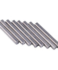 Eight Pack 3/16 By 1-3/4 Inch Zinc Machine Keys 2161 for power transmission shafts, square zinc-plated keys for industrial equipment
