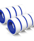 Eight Rolls Half Inch Wide PTFE Plumbing Tape 520 Inches Long Each White Thread Seal Tape For Shower Heads Faucets Gas And Water Lines Leak Proof Plumber Tape VOTMELL Great For Home Repair Projects And DIY Plumbing Jobs Premium White Sealant