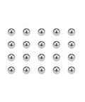 One Eighth Inch Bearing Balls Made From 440C Stainless Steel G25 Precision Grade, Smooth Surface, 100 Pieces, Ideal For Bearings.