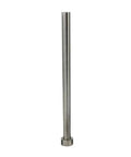 Straight Punching Ejector Pin 65Mn Round Tip for Plastic Injection Molding, 100mm Length, Hardened Alloy Steel Die Component
