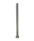 Straight Ejector Pin For Plastic Injection Molding 65Mn Round Tip M16 200mm Hardened Alloy Steel With Nitrided Surface