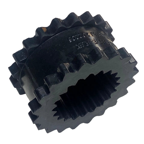 6JE Coupling Sleeve Elastomer 6J for S-Flex Sure Flex Gear Sleeve Solid Design on white background