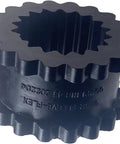 Elastomer Coupling Sleeve 8JE for S Flex Gear Drives, 5.06 inch OD, rubber connector for vibration damping in industrial gear systems.