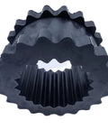 Elastomer 5J Coupling Sleeve 5JE for S Flex Sure Flex Gear, visible from front, 2.94 inch OD, 1.56 inch length, 240 inch lbs torque.