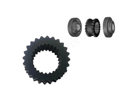 Elastomer Coupling Sleeve for S-Flex 9JE Sure Flex Solid Design 6 Inch OD 3.42 Inch ID 2340 InLb Torque For Compressors