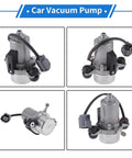 Electric Brake Vacuum Pump For Cadillac CTS 2008 To 2014 And STS 2008 To 2011 Camaro 2010 To 2015 Caprice silver aluminum pump