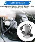 Electric Brake Vacuum Pump For Cadillac CTS 2008 To 2014 And STS 2008 To 2011 Camaro 2010 To 2015 Caprice 2016 By VekAuto