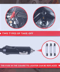 Electric Car Jack Kit With Hydraulic Lift And Dual Power Mode, Bright LED Light, And Built In Tire Inflation showcase