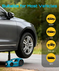 Beast 3 In 1 Electric Car Jack Kit With 5 Ton 12V Hydraulic Floor Jack Impact Wrench And Tire Inflator Pump lifting SUV