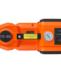 Top view of the Heavy Duty 5 Ton Electric Car Jack Kit With Built In Inflatable Pump, LED Light And Electric Impact Wrench For SUVs, Sedans And Trucks.