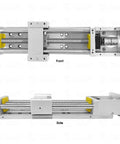 Electric CNC Linear Stage Actuator Linear Rail 200mm Stroke Cross Sliding Table SFU1605 Ballscrew C7 Slide Module